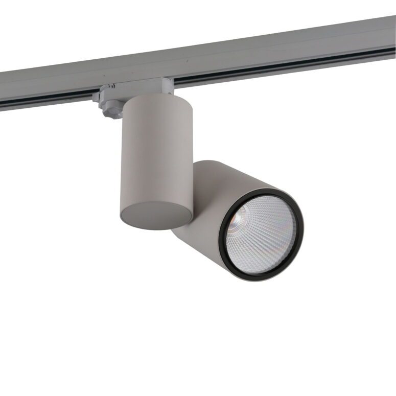 FOCO DE RIEL TRIFÁSICO 38° 35W 4000K BLANCO