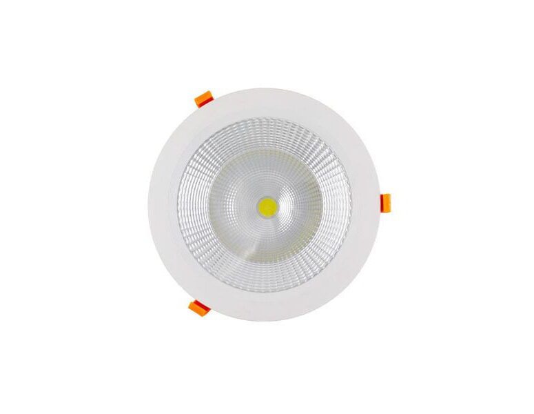 Foco led cob embutido redondo 40W 6500K