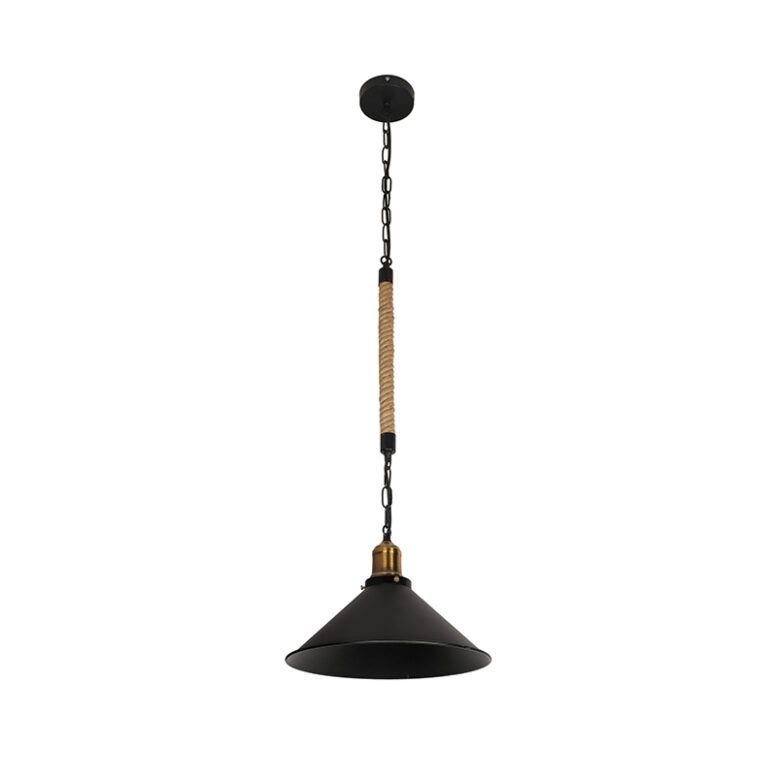 Lámpara colgante portal black