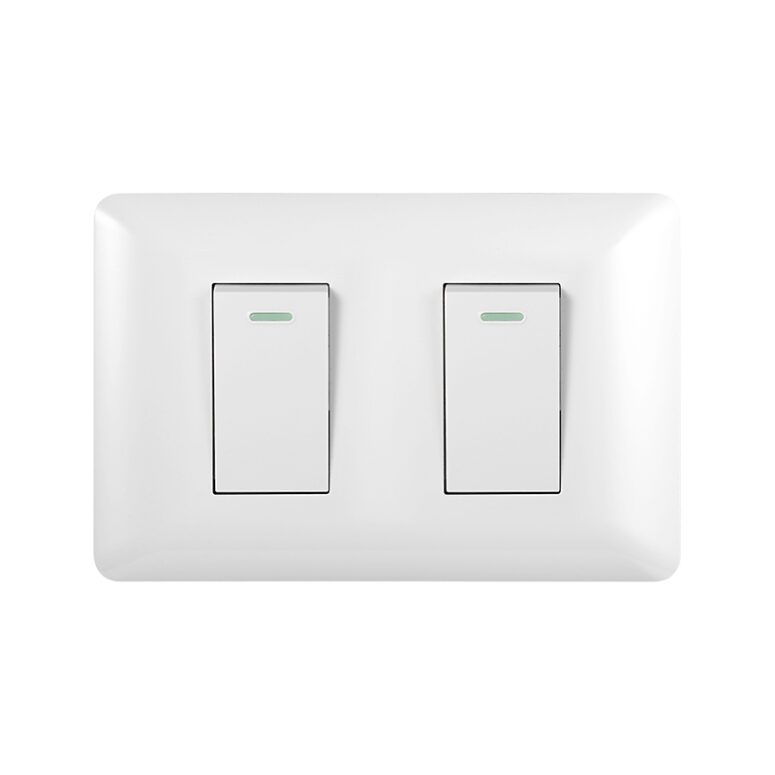 INTERRUPTOR DOBLE 9/24 10A 250V BLANCO