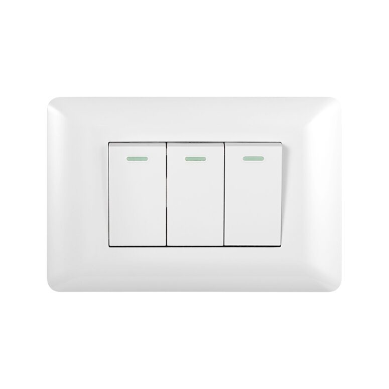 INTERRUPTOR TRIPLE 9/12 10A 250V BLANCO