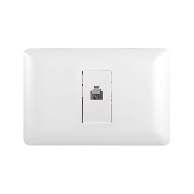 TOMA TELEFONICA RJ11 BLANCO