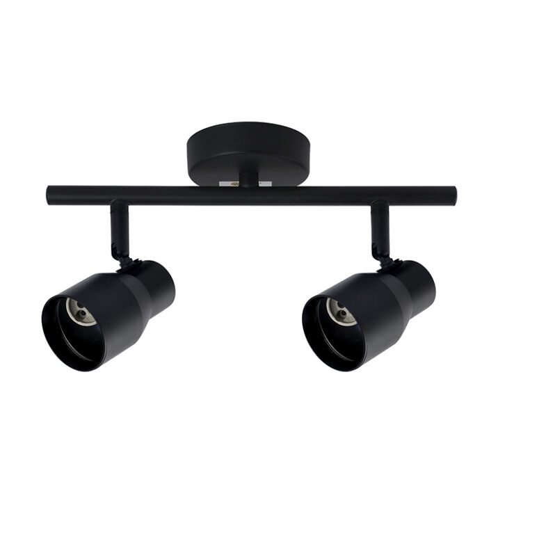 Foco Cosmo doble black