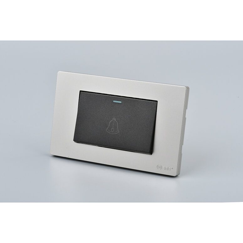 INTERRUPTOR PULSADOR MET SIMPLE 10A G+N 10PC