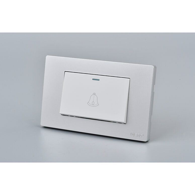 INTERRUPTOR PULSADOR MET SIMPLE 10A P+B 10PC