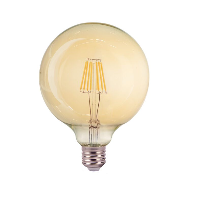 AMPOLLETA LED FILAMENTO G125 4W E27 2700K