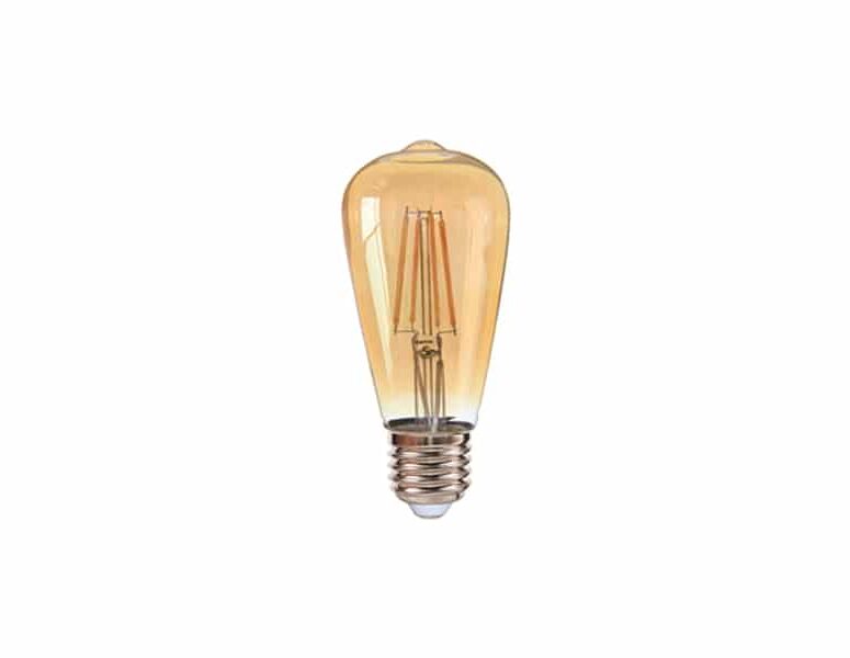 AMPOLLETA LED 6W ST64 FILAMENTOS E27